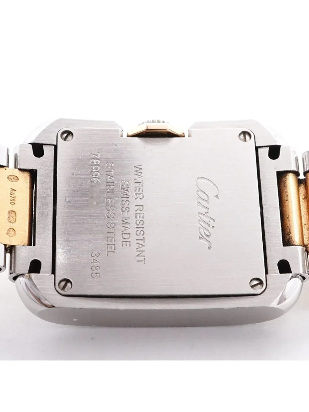 Cartier Tank Anglaise SM Silver Dial Watch